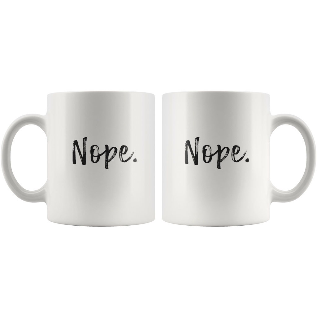 Nope Mug - Happenstance Ltd.
