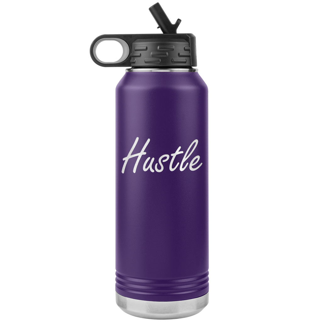 Hustle 32 oz Water Bottle Tumbler - Happenstance Ltd.