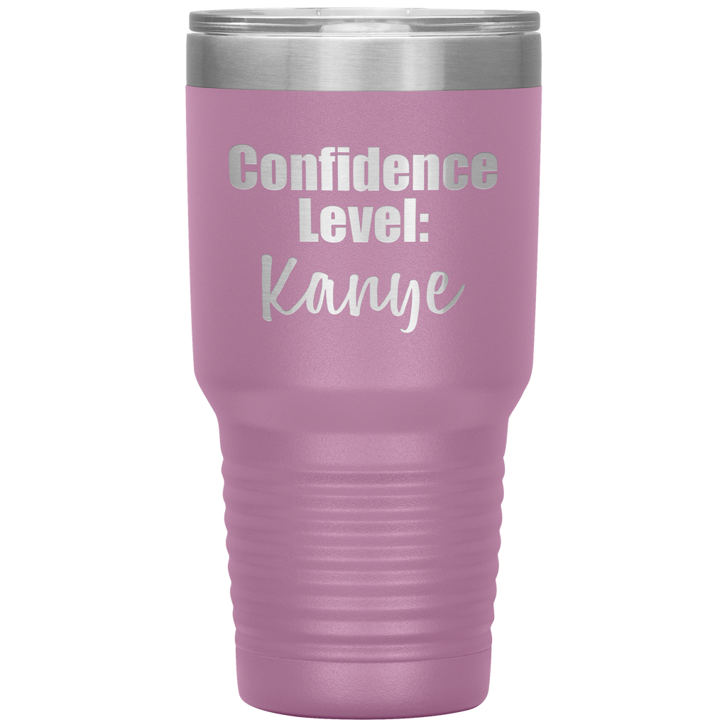 Confidence Level Kanye 30 oz Tumbler - Happenstance Ltd.